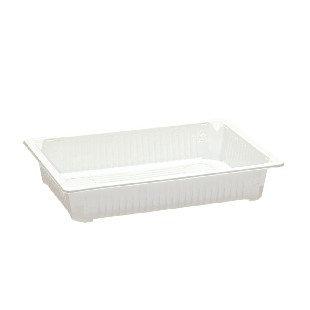 Barquette plastique 180 x 130 x 50 mm sans couvercle